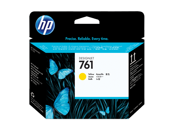 HP 761 400ml Yellow Ink Cartridge (CM992A =&gt; CM995A) 618EL